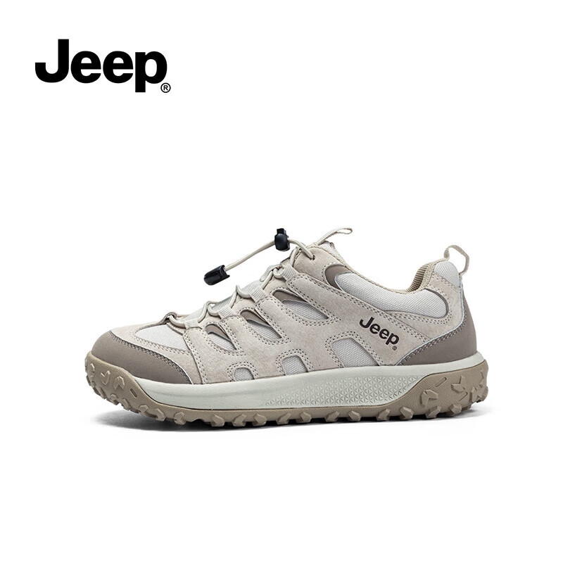 Jeep Women's Outdoor Sports Shoes Spring/Autumn Hiking Shoes Women Thick-soled R...