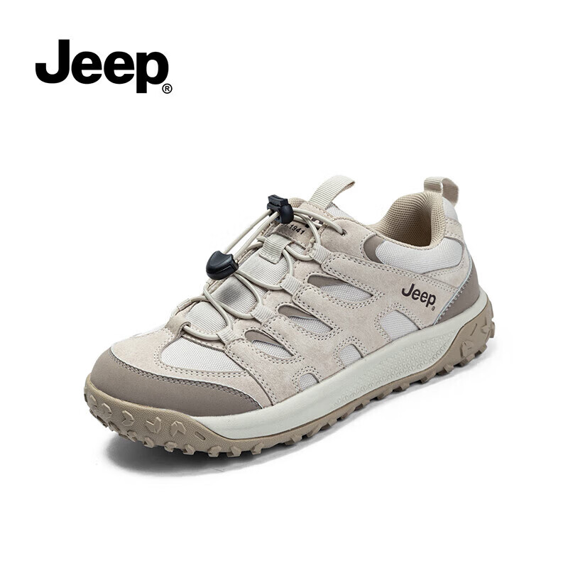Jeep Women's Outdoor Sports Shoes Spring/Autumn Hiking Shoes Women Thick-soled R...