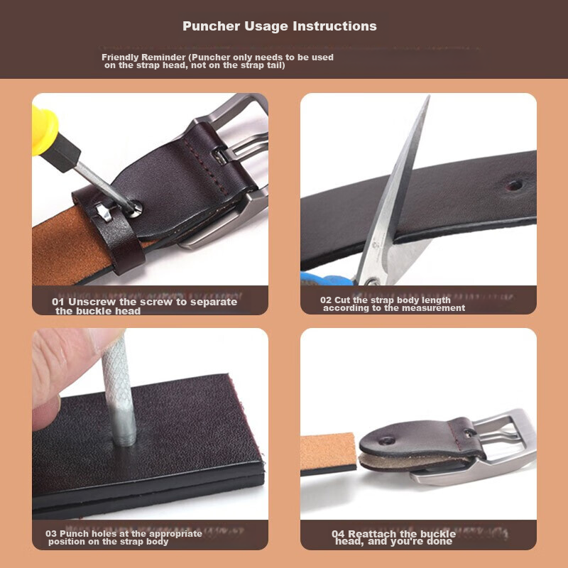 JEEP SPIRIT Men's Leather Belt, Business Casual Pin Buckle Belt, Gift for Young...