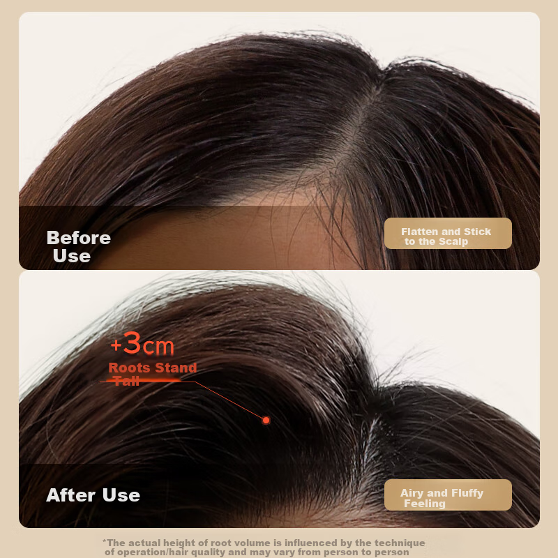 Lena High Crown Clip Iron Arc Fluffy Clip Iron Negative Ion Curling Iron Straigh...