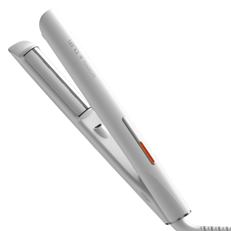 Lena High Crown Clip Iron Arc Fluffy Clip Iron Negative Ion Curling Iron Straigh...