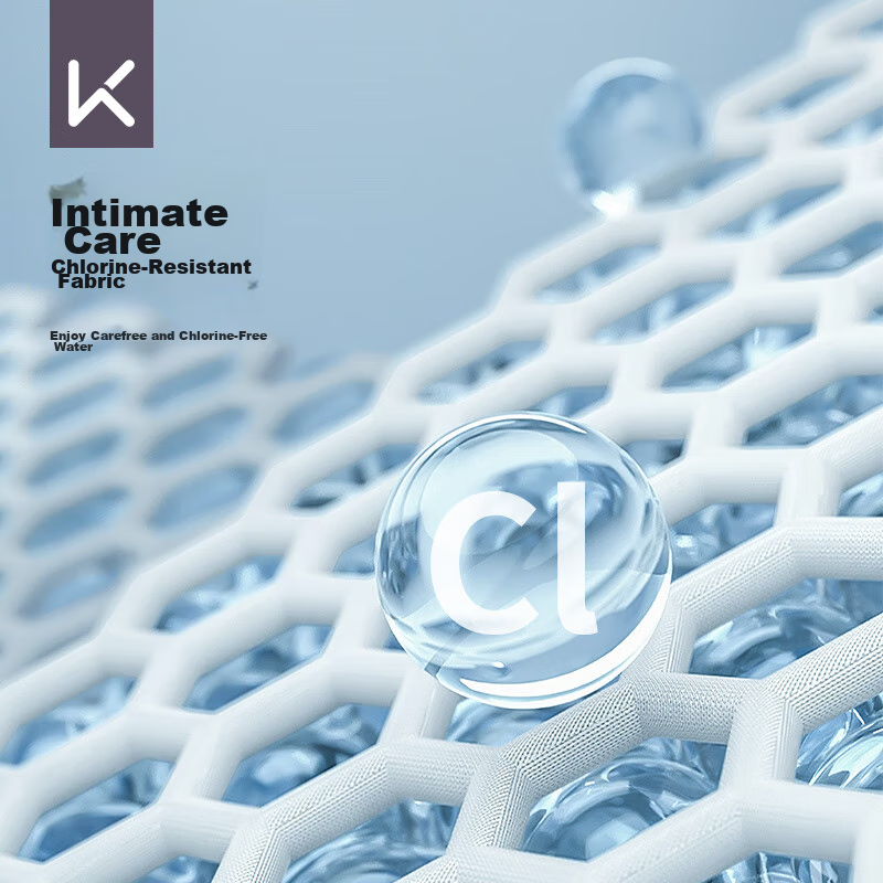 Keep Men's Swimwear, Short-Sleeved Contrasting Color Patchwork Swimsuit, Quick-D...