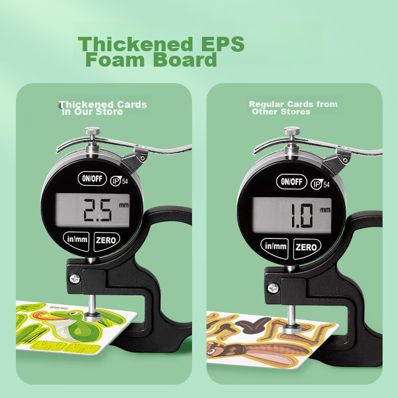 Murcia Children's 3D Insect Puzzle, Paper Animal DIY Craft, Kindergarten Toy for...