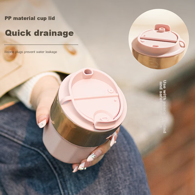 MOMOCONCEPT Coffee Mug with Seamless Inner Liner, Insulated Cup for Women, Styli...