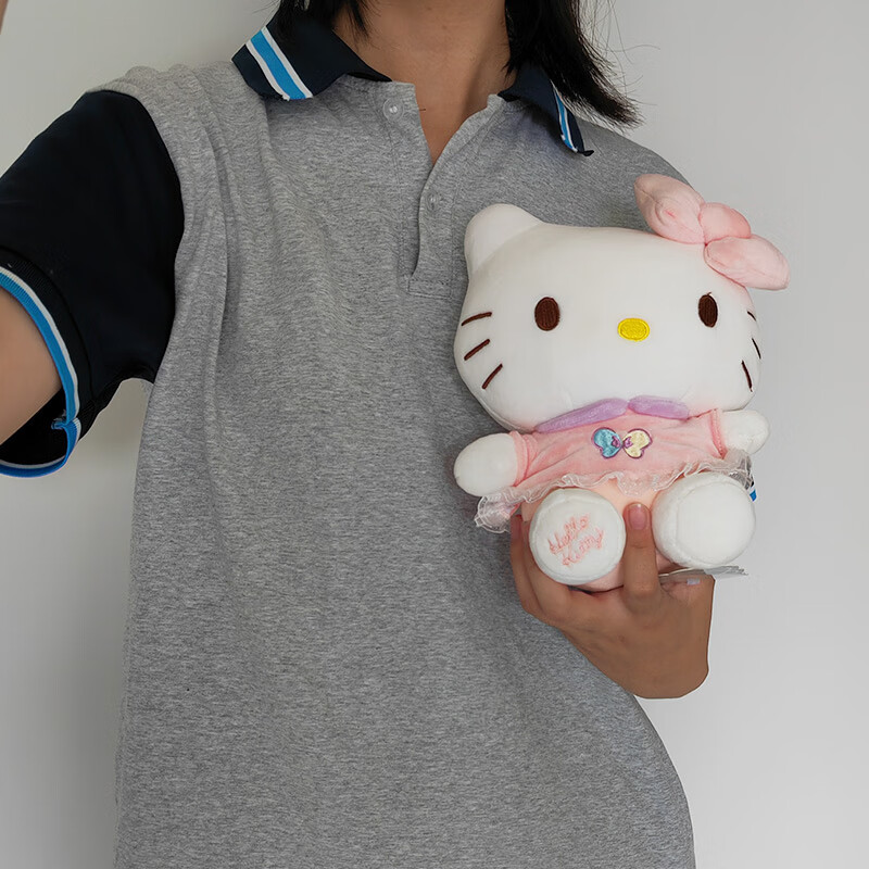 Hello Kitty Official Plush Doll Cat Toy Comforting Stuffed Animal Pillow Cushion...