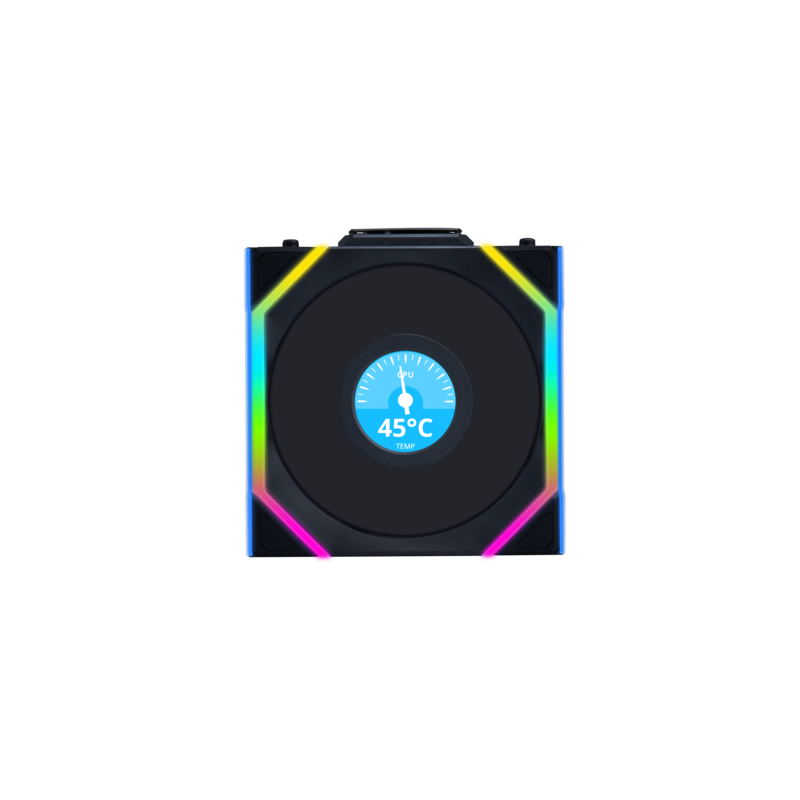 LIANLI Lianli Yifeng Building Block Fan First Generation LCD Wireless Version SL...