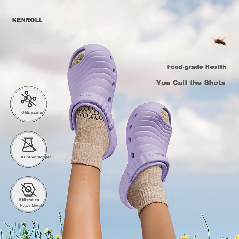 KENROLL Unisex Hole Shoes Outdoor Leisure Garden Shoes Dual-use Beach Breathable...