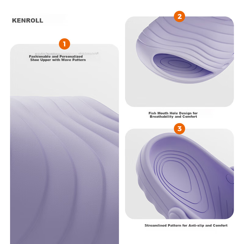 KENROLL Unisex Hole Shoes Outdoor Leisure Garden Shoes Dual-use Beach Breathable...