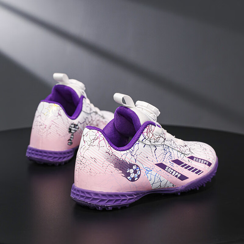 SNOOPY Children's Sports Shoes, Boys And Girls Training Shoes, TF Turf Cleats, W...