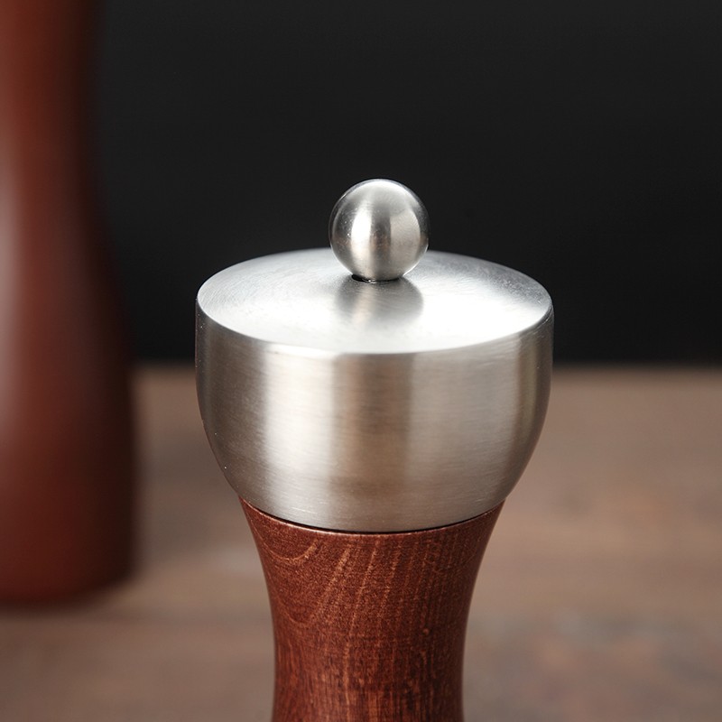 Onlycook Pepper Grinder, Home Manual Grinding Bottle, Black Pepper Grains Rose S...