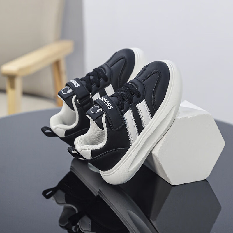 SNOOPYSNOOPY Kids Sneakers Boys Girls Campus Students White Shoes Children's Cas...