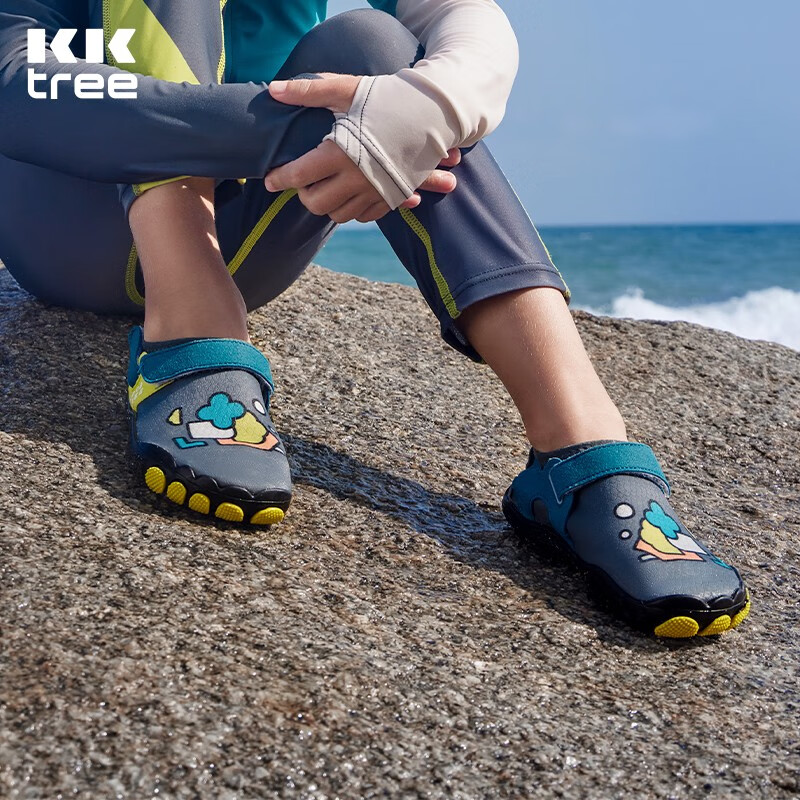 Kocotree KK Tree Children's Beach Shoes Anti-collision Anti-cut Boys Girls Wadin...