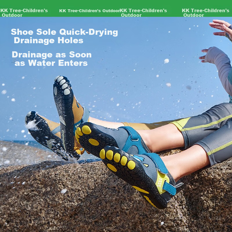 Kocotree KK Tree Children's Beach Shoes Anti-collision Anti-cut Boys Girls Wadin...