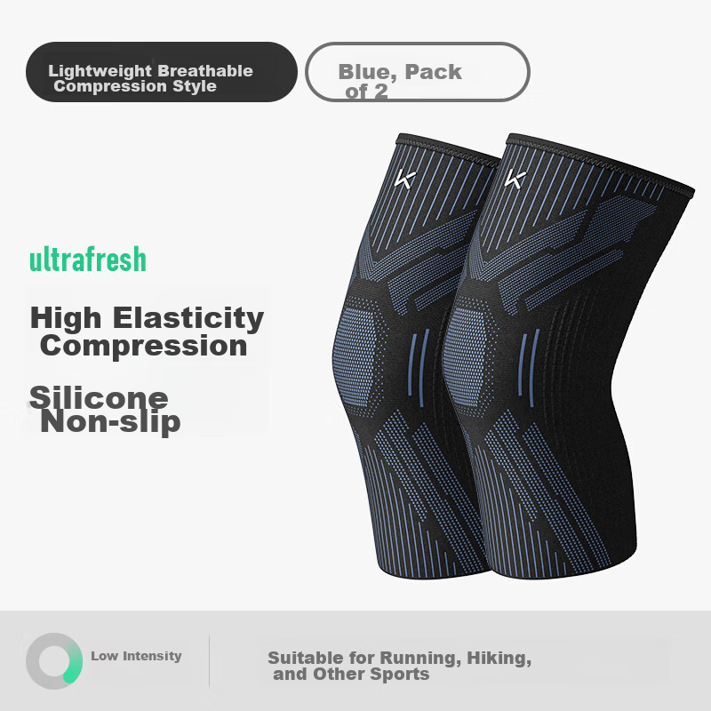 Keep Knee Pads for Sports [2-Pack], Basketball Running Specialized, Non-Slip Kne...