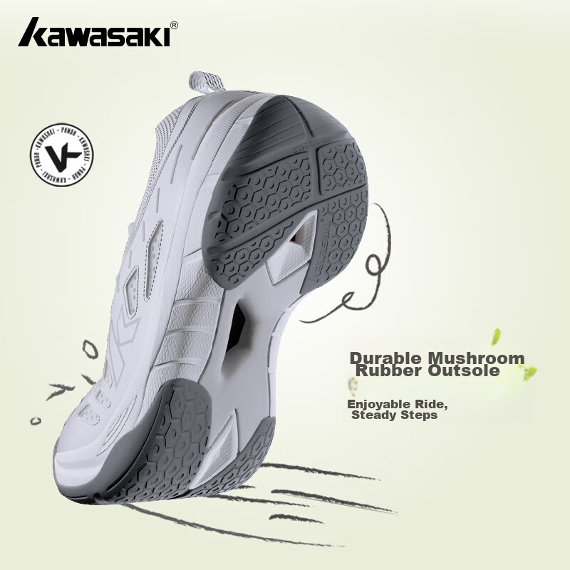 Kawasaki Badminton Shoes for Men And Women, Training Shoes with Shock Absorption...