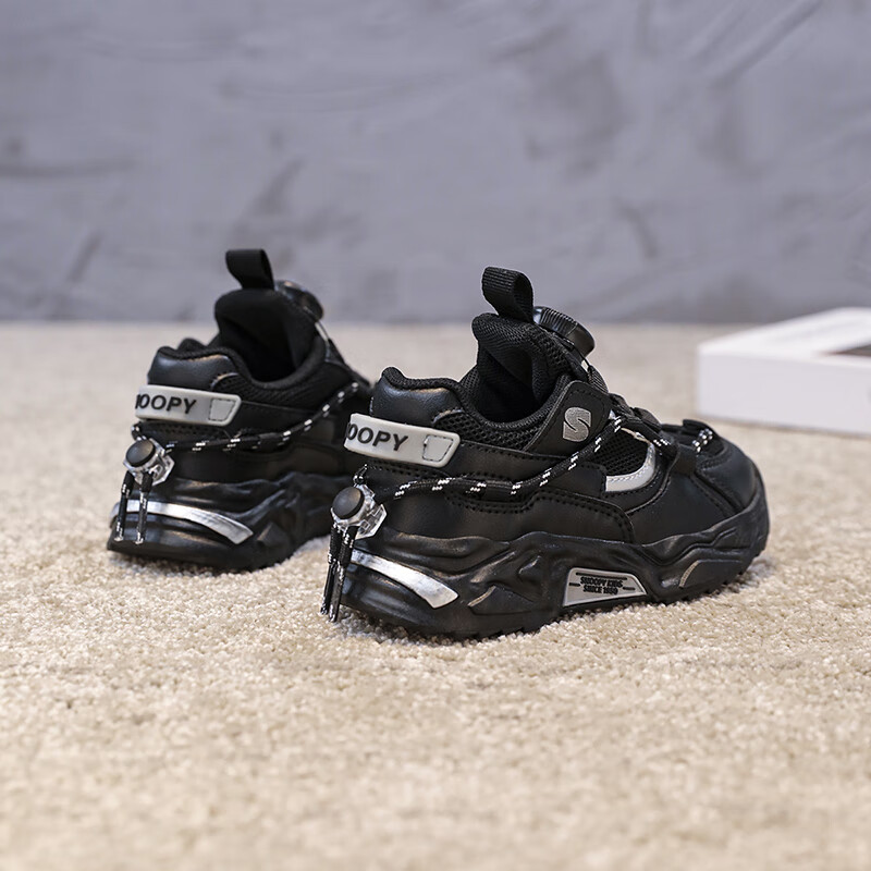 SNOOPYSNOOPY Kids' Lightweight Casual Sneakers Boys Girls Fashion Soft Bottom Ru...