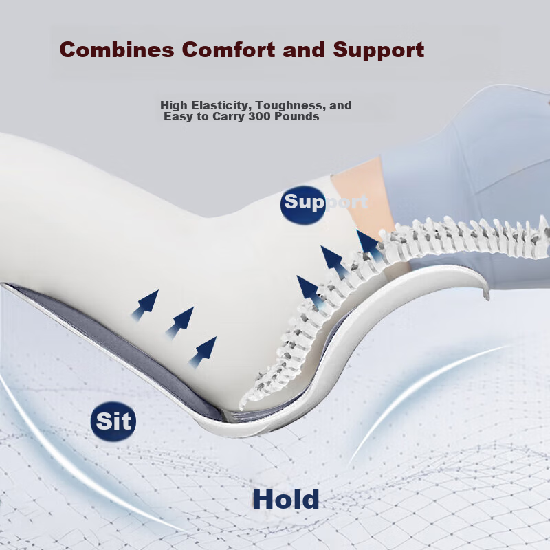 PROPARD Ergonomic Lumbar Support Cushion Backrest Correct Sitting Posture Anti-H...