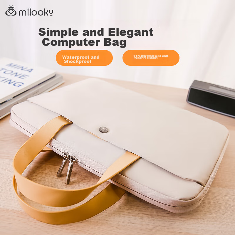 Milooky Laptop Bag, Women's Handheld Inner Bag, Suitable for Lenovo, Huawei, App...