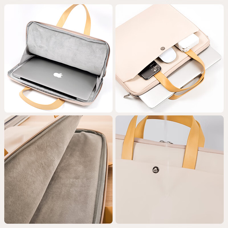 Milooky Laptop Bag, Women's Handheld Inner Bag, Suitable for Lenovo, Huawei, App...