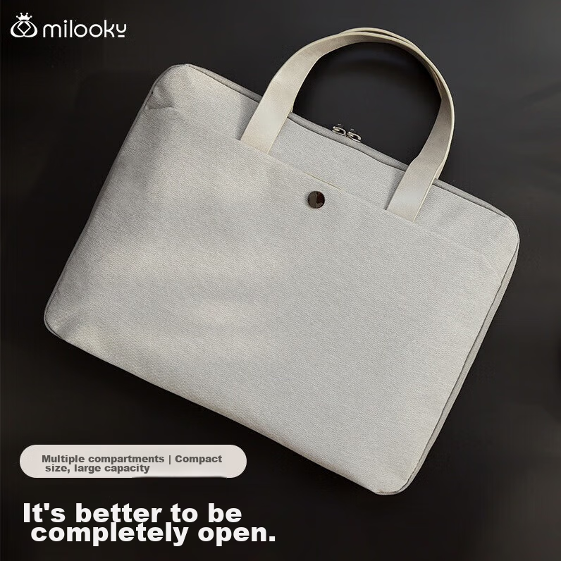 Milooky Laptop Bag, Women's Handheld Inner Bag, Suitable for Lenovo, Huawei, App...