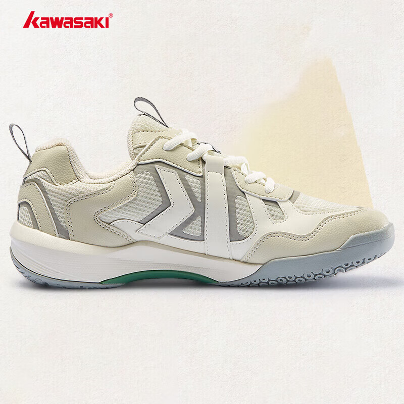Kawasaki Badminton Shoes, Retro Style for Men And Women, Non-Slip, Wear-Resistan...