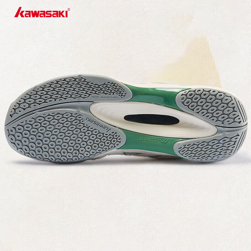 Kawasaki Badminton Shoes, Retro Style for Men And Women, Non-Slip, Wear-Resistan...