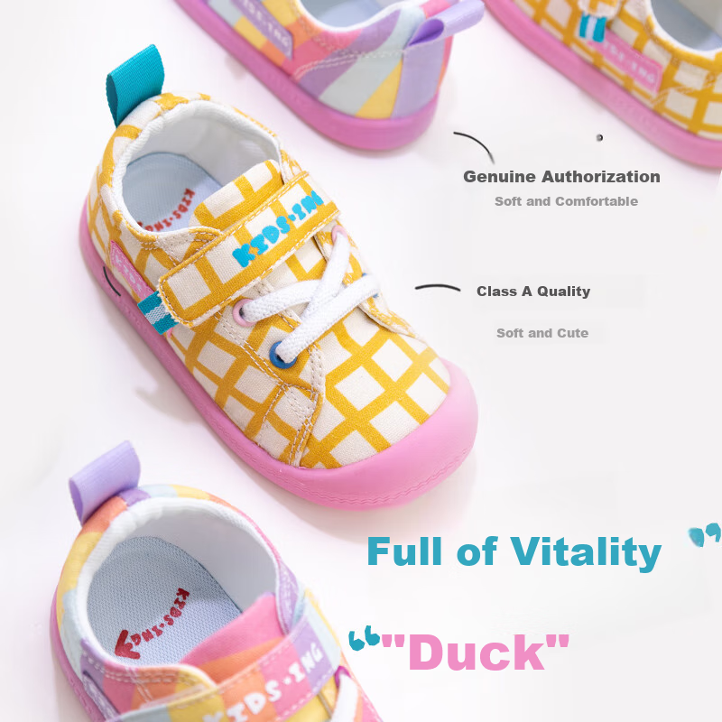 Kids.ing Baby Canvas Shoes 2025 Spring New Boys Girls Toddler Soft Bottom Childr...
