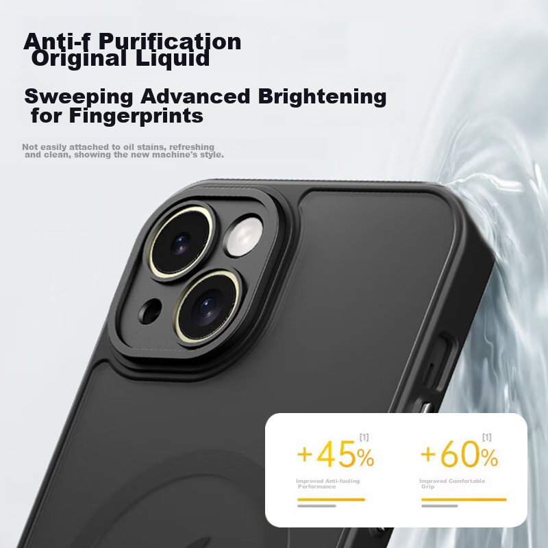 KEKLLE [Skin-Like Magnetic] IPhone 15 Case, Apple 15 Protective Cover, Magnetic...