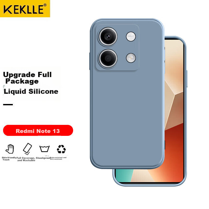 KEKLLE Phone Case for Redmi Note 13, Redmi Note 13 5G Protective Cover, Shockpro...