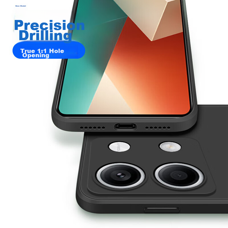 KEKLLE Phone Case for Redmi Note 13, Redmi Note 13 5G Protective Cover, Shockpro...