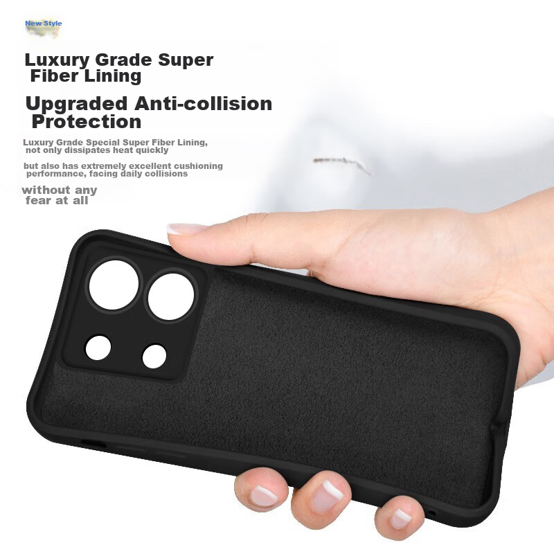 KEKLLE Phone Case for Redmi Note 13, Redmi Note 13 5G Protective Cover, Shockpro...