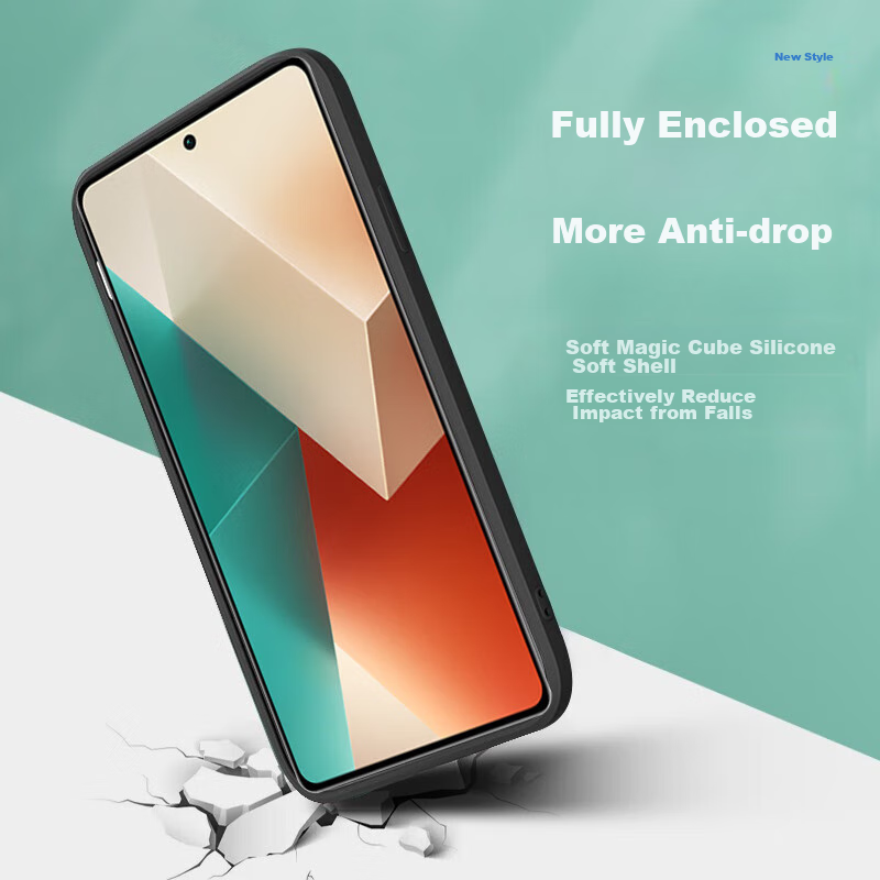 KEKLLE Phone Case for Redmi Note 13, Redmi Note 13 5G Protective Cover, Shockpro...