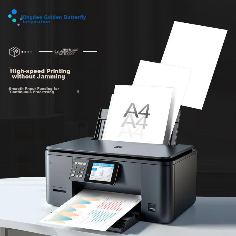 Kingdee Golden Butterfly A4 Printing Paper 70g 500 Sheets * 5 Packs per Box Doub...