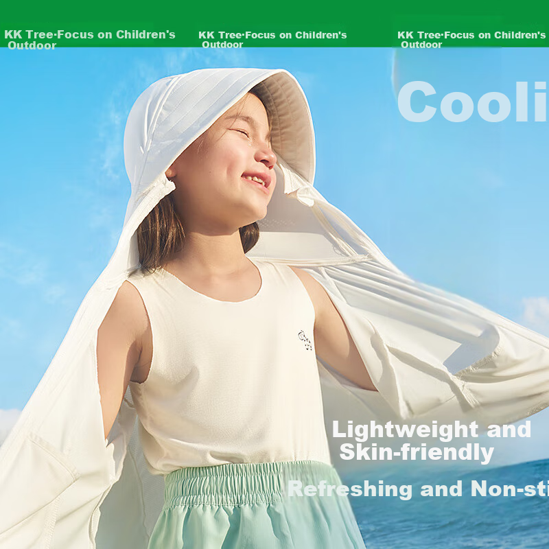 Kocotree KK Tree Children's Sun Protection Clothing Breathable UV Protection Boy...