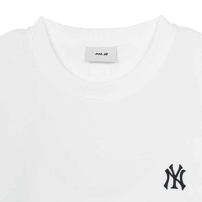 MLB Short Sleeve Unisex Couple Casual Classic Solid Color T-shirt 25 Spring New...