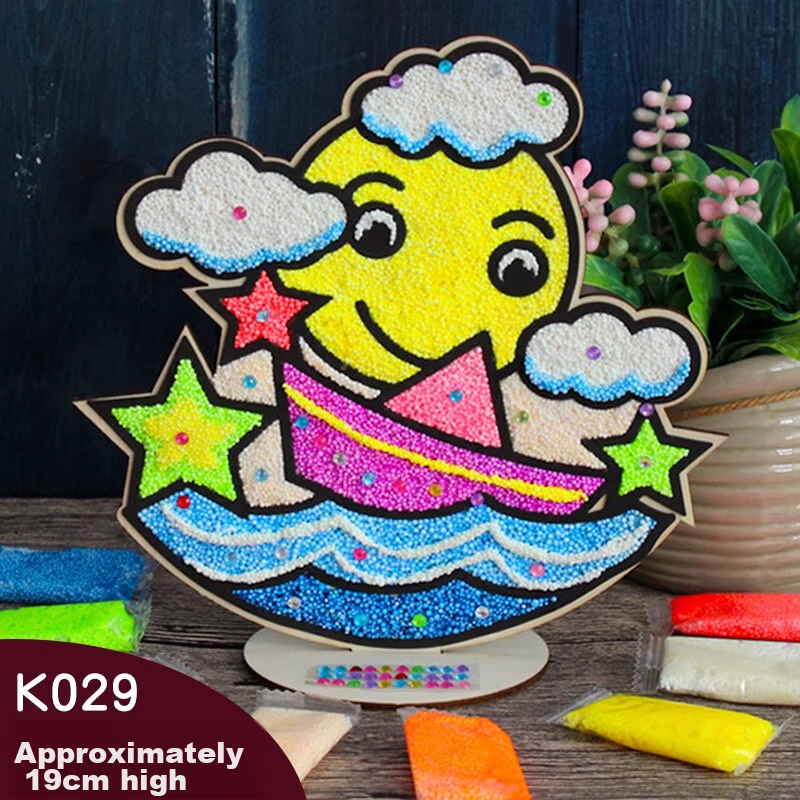 Murcia Snowflake Clay, Wooden Board Painting, Pearl Clay, 3D Sculpting Clay, Chi...