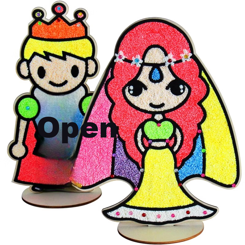 Murcia Snowflake Clay, Wooden Board Painting, Pearl Clay, 3D Sculpting Clay, Chi...