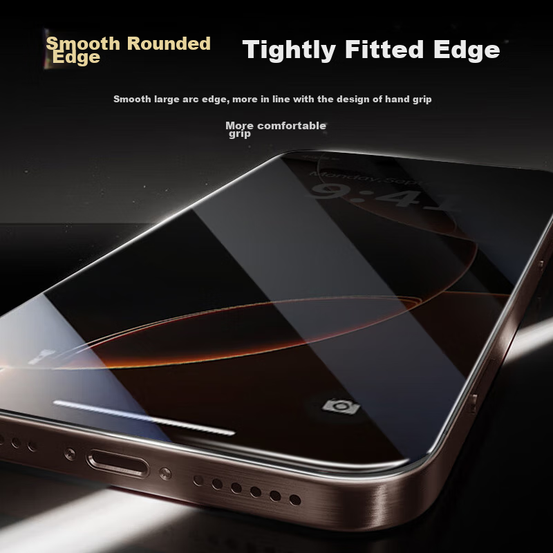 KOOLIFE Compatible with Apple 16 Tempered Glass Screen Protector, Privacy Screen...