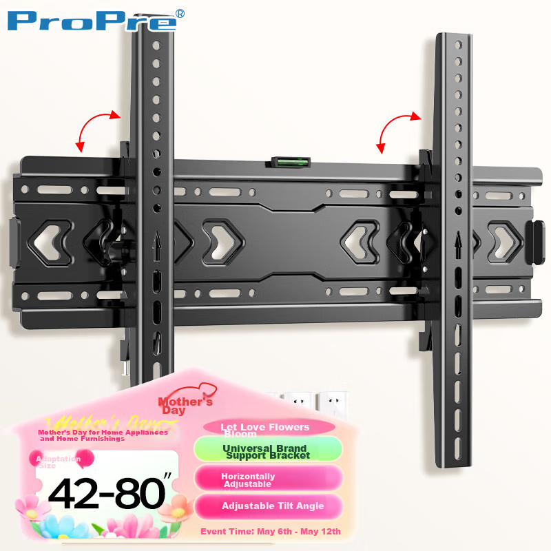ProPre TV Wall Mount (42-80 Inches) Xiaomi TV Wall Mount Ultra-Thin TV Bracket W...