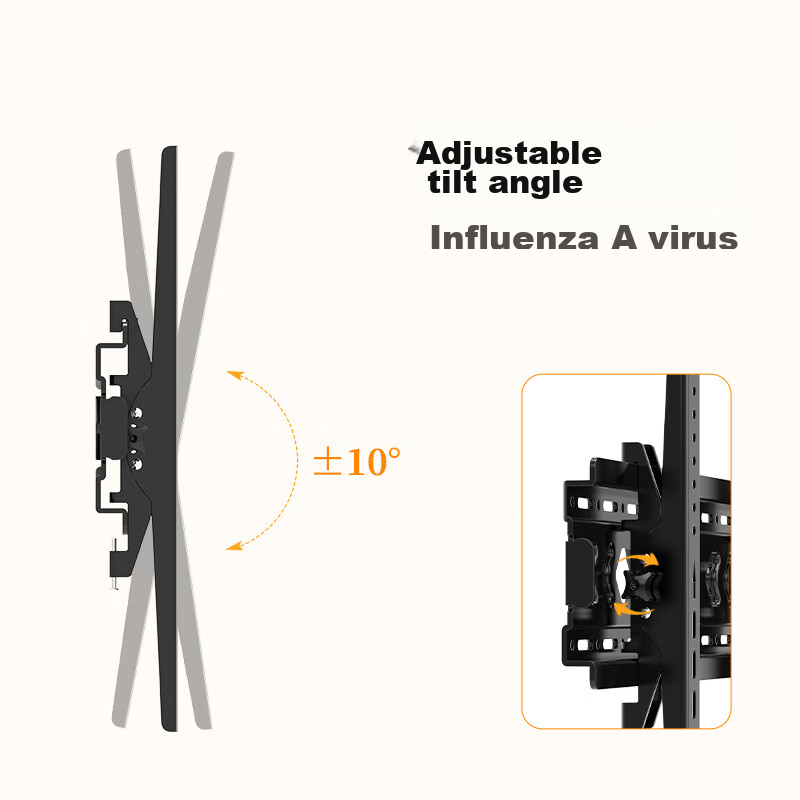 ProPre TV Wall Mount (42-80 Inches) Xiaomi TV Wall Mount Ultra-Thin TV Bracket W...