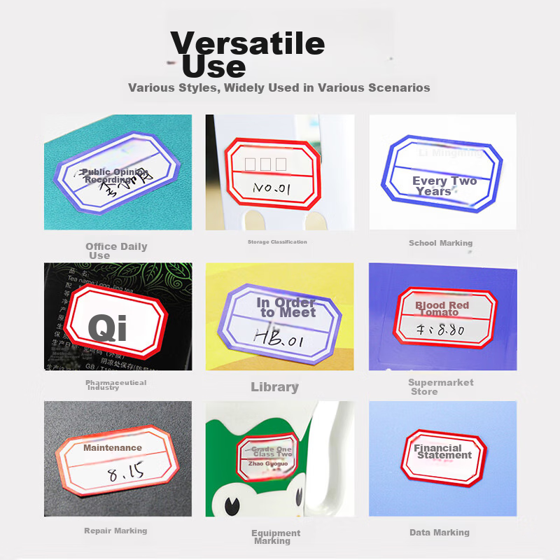 NVV Label Stickers, Large Size 928 Pieces 48*28mm Self-Adhesive Stickers, Self-A...