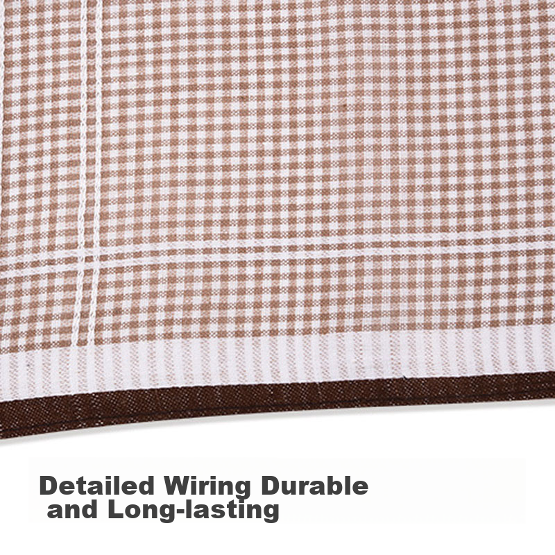 GLO-STORY 3-Pack Cotton Couple's Universal Handkerchief, Light Classic Style, MS...