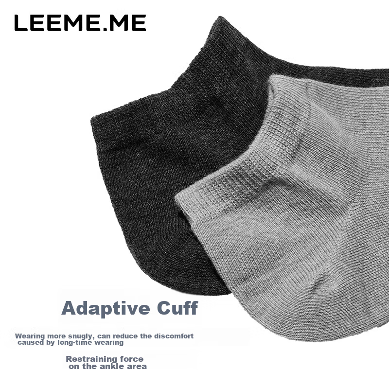 LEEME.ME Li Mi [Antibacterial] Socks for Men, Spring And Summer Breathable Men's...