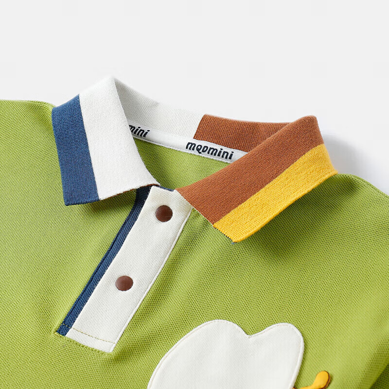 MQDMINI Children's Clothing, Boys' Long-Sleeve T-Shirt, Polo Shirt for Kids, Sty...