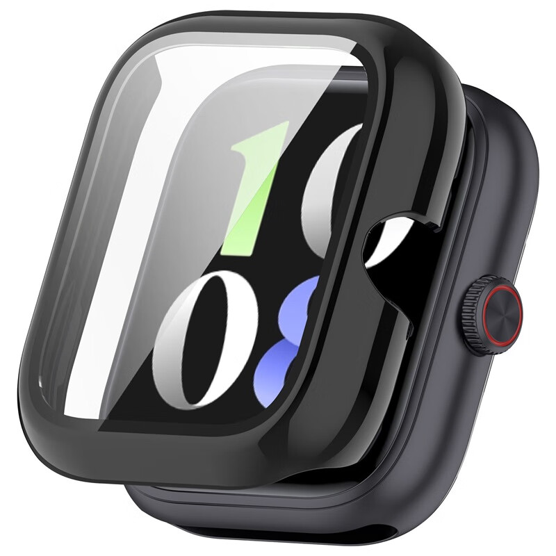 KMaxAI Protective Film And Case for Vivo/iQOO WATCH GT, All-In Full Coverage, Wa...