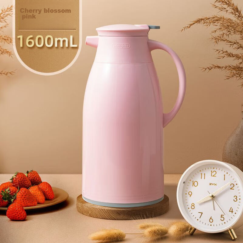 JEKO&JEKO Insulated Bottle, Household Thermos, Warm Water Jug, Dormitory Large C...