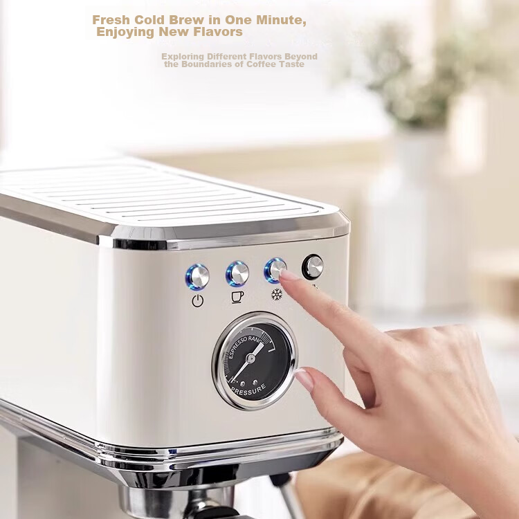 SCHNEIDER [Government Subsidy] Coffee Machine, Italian Semi-Automatic Espresso M...