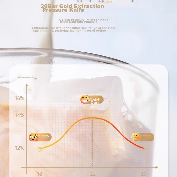 SCHNEIDER [Government Subsidy] Coffee Machine, Italian Semi-Automatic Espresso M...
