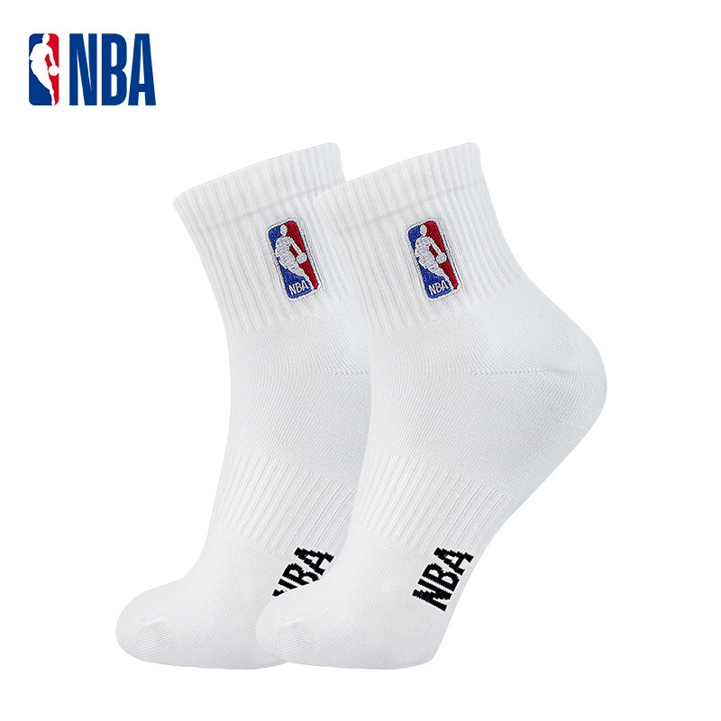 NBA Men's Socks, All-Season Casual Sports Socks, Seamless Cotton Socks, Combed C...