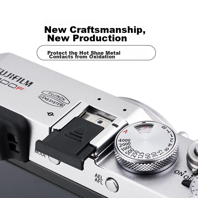 JJC Compatible with Fuji Hot Shoe Cover XT50 XS20 XT30 Second Generation XT5 XT3...